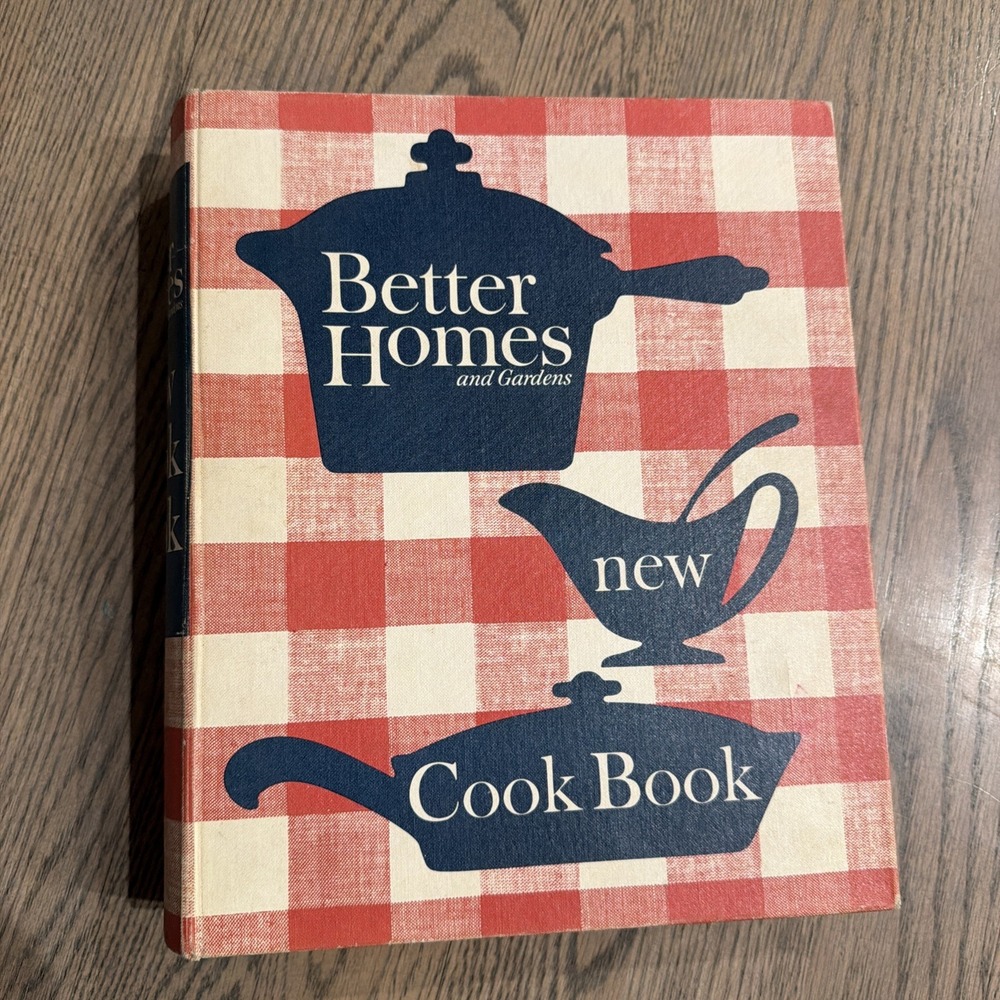 Vtg 1953, 1962 Better Homes & Gardens New Cook Book Meredith Press 5-Ring Binder